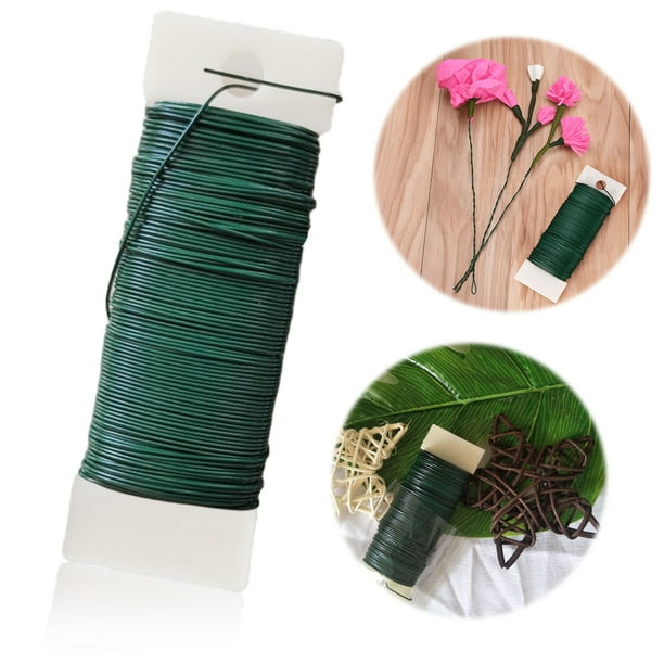 tssuouriy Durable And Flexible Floral Wire For Crafts Wreaths And Flower  Making Easy To Flexible Paddle Wire