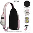 thumbnail image 3 of Scientific Formula Sling Backpack for Experiment and Lab Work – Durable Polyester Crossbody Bag with Adjustable Strap, Anti-Theft Pocket, Mesh Side Storage, Perfect for Science Classroom and Study, 3 of 3