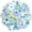 4A-50pcs, variant on 35pcs-50pcs Charming Stickers Sea Surfing Stationery Stickers Cute Kids Stickers for Laptop Suitcase Fridge