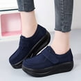 thumbnail image 4 of KaLI_store Womens Shoes Women Penny Loafer Casual Shoes Comfort Slip-on Flats for Driving,Blue, 4 of 5