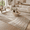 Beige, variant on Well Woven Tilly Grey Geometric Stripes Thick Soft Plush 3D Textured Shag Area Rug