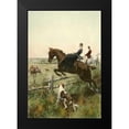 thumbnail image 2 of Blinks, Thomas 11x14 Black Modern Framed Museum Art Print Titled - Small In for a Brush, 2 of 5