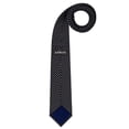 thumbnail image 4 of Jacob Alexander Polka Dot Print Extra Long Neck Tie for Big and Tall Men - Black, 4 of 7