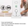 thumbnail image 6 of Yajisi 2 Way Voice Intercom Home Wireless System for Elderly, Hands Free 1000m Range / 3280.8ft, 38 Ringtones Smart Pager System for Patient Caregiver Nursery Home Intercom System (White), 6 of 9