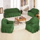 thumbnail image 4 of pstuiky Funda elástica de seersucker para sillón orejero fundas para sillón orejero con faldón fundas para sillas de salón fundas lavables fáciles de usar, 4 of 6