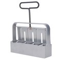 thumbnail image 2 of Micro Soil Blocker,Silver Manual Soil Block Seedling Soil Block Maker Seedling Soil Blocker Professional Grade, 2 of 14