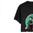 thumbnail image 6 of Demon Slayer Mens Anime T-Shirt Kimetsu No Yaiba Shirt - Tanjiro Kamado Tee, 6 of 7