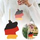 thumbnail image 2 of Colgante acrílico del mapa de Alemania Exquisita decoración de la bandera para mujeres Niñas Accesorios, 2 of 6
