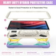 thumbnail image 5 of XYX Case for Lenovo Tab M11 11 inch 2024/Xiaoxin Pad 2024 with 360 Degree Rotating, Hand Strap, Shoulder Strap, Colourful Pink, 5 of 7