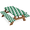 Multicolor 2, variant on ADECORIVY Green Hat Highland Cow Picnic Table Cover with Bench Covers, Waterproof St.Patricks Day Outdoor Camping Tablecloth, Windproof Elastic Fitted Table Cover, 72 Inch 3PCS