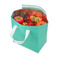 thumbnail image 5 of Insulated Take Away Bags, 25 Pcs Thermal Bags 11.8 x 7.9 x 12.6 Inch Mint Green, 5 of 6