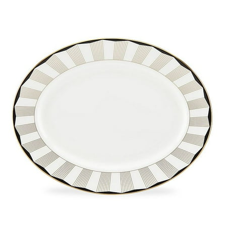 Brian Gluckstein by Lenox Audrey 13-Inch Oval Platter