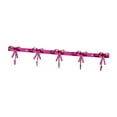 thumbnail image 5 of Kuntesetty Coat Rack Wall Mount 5 Hooks Bow Shaped Coat Hat Hooks for Bags Drawing Room Pink, 5 of 9