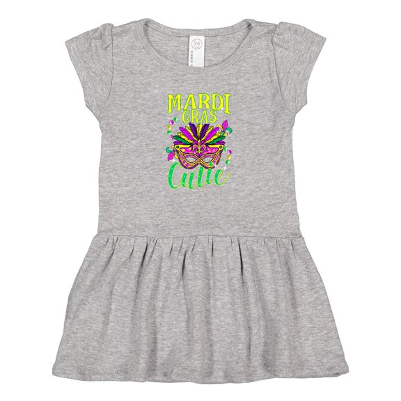 Inktastic Mardi Gras for Girls Girls Toddler Dress