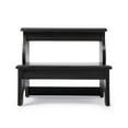 thumbnail image 4 of Butler Specialty Company Melrose Wood Step Stool - Dark Brown, 4 of 7