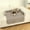 Khaki, variant on Quilted Pet Sofa Cushion with Raised Bolsters, 75x75cm Cat Bed Dog Bed Mat Furniture Protector & Calming Pet Bed for Dogs and Cats