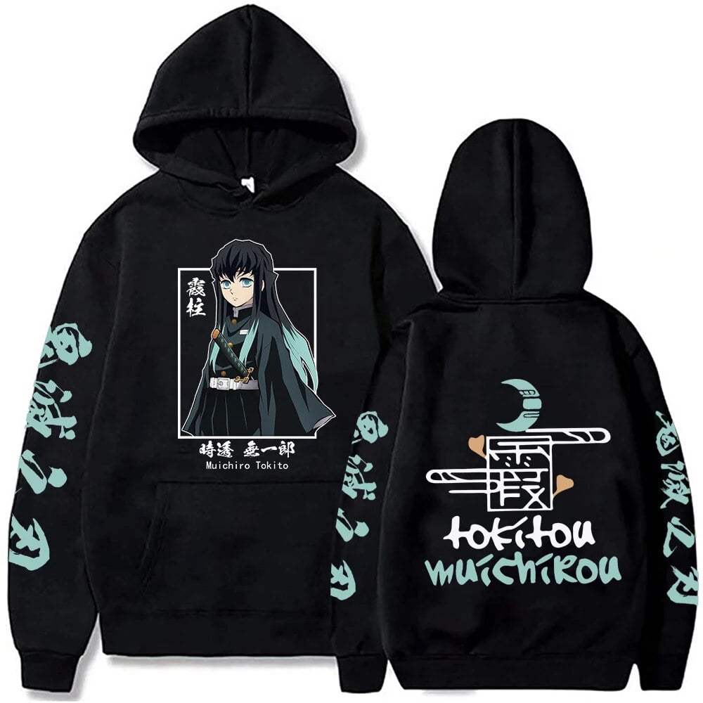 New Funny Japan Anime Demon Slayer Women Hoodies Plus Size