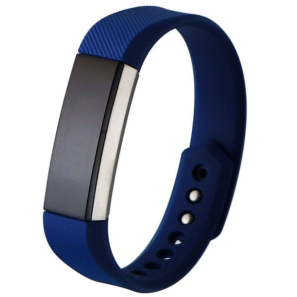 Fitbit Alta Fitness Tracker Silver/Blue Small Size (US Version