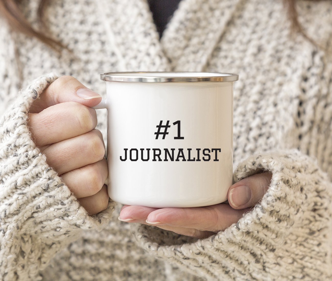 Andaz Press 11oz Campfire Mug – Stainless Steel Enamel Floral Coffee Mug With Gift Box