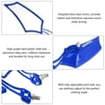 thumbnail image 3 of 1 Pair Universal Motorcycle Rearview Side Mirrors, Adjustable Aluminum Rear View Side Mirrors Motorbike 10mm 8mm, 3 of 8