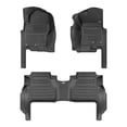 thumbnail image 1 of TuxMat - For Nissan Frontier Crew Cab 2022-2026 Models - Custom Car Mats - Maximum Coverage, All Weather, Laser Measured - This Full Set Includes 1st and 2nd Rows, 1 of 10