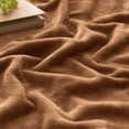 thumbnail image 5 of IR Imperial Rooms Fleece Bed Throw Blanket, Plush, Travel and Couch Fuzzy, Cozy Washable Ultrasoft Throw Size Coffee, 5 of 12