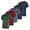 Set 11, variant on 5 Pack: Men’s V-Neck Dry-Fit Moisture Wicking Active Athletic Tech Performance T-Shirt