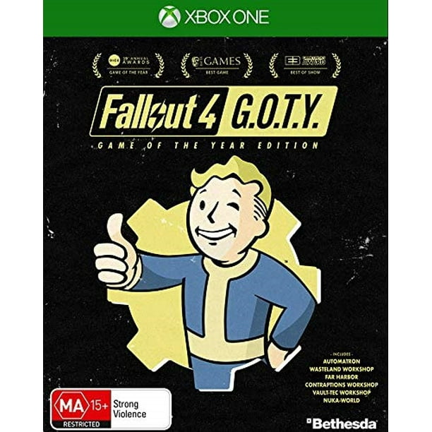 Fallout 4 Game Of The Year Edition Xbox One Walmart Com Walmart Com