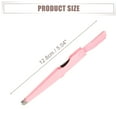 thumbnail image 6 of Unique Bargains 3 in1 Eyebrow Shaping Tool Pink Eyebrow Trimmer Eyebrow Clip Eyebrow Brush for Women, 6 of 7