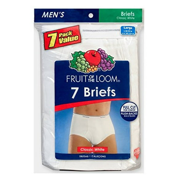 Fruit of the Loom Fruit of the Loom Men's 7Pack White Briefs