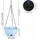 thumbnail image 2 of Hanging Flower Pot Set of 2, Ø 19cm Self Watering Hanging Baskets, 2 of 5