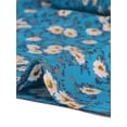 thumbnail image 5 of INSPIRE CHIC Women's Summer Boho Floral Print Off Shoulder High Split Long a Line Dress, 5 of 5
