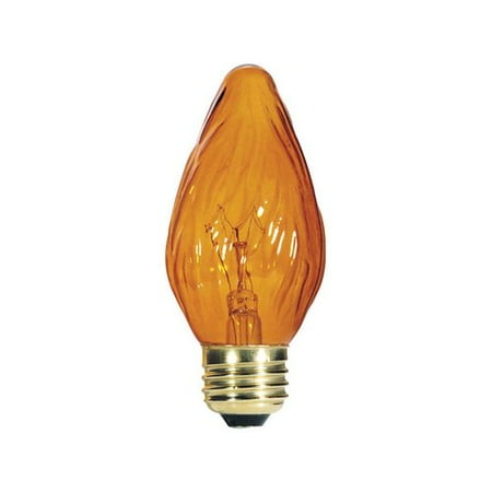 - Westinghouse Lighting 40W E26 Dimmable Incandescent Edison Candle Light Bulb Amber