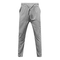 thumbnail image 4 of HBFAGFB Men's Casual Pants Drawstring Straight Leg Pants with Pockets Versatile Daily Wear Grey Size XXXL, 4 of 5