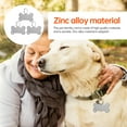 thumbnail image 4 of 1 Set Puppy Dog Name Tags Anti-lost Engraved Pet Dog Collar Accessories, 4 of 8