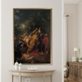 thumbnail image 4 of Famous Canvas Art, Oil Painting Print, Classic Canvas, The Betrayal of Jesus Christ, Jesus Poster, Reproduction Artwork, Canvas Wall Decor - White Framed, 4 of 5