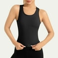 thumbnail image 2 of Sales Today! lcziwo Summer Workout Tank Tops for Women Gym Athletic Running Sports Yoga Vest Muscle Soft Cozy Sleeveless Shirts Black XXL, 2 of 7