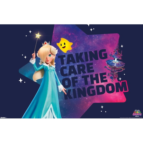 Nintendo The Super Mario Galaxy Movie (2026) - Rosalina Kingdom Wall Poster, 22.375" x 34"