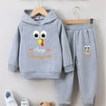 thumbnail image 2 of MUXiin Boys Pullover Hoodie Sweatpants Clothing Set Hoodie Pant Set Boys Colorful Pants 3D Print Hooded Sweatshirt Jogger Suits Comfortable for Jogging, 2 of 3