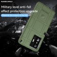 thumbnail image 7 of Fit for Xiaomi Mi 11T Case, Heavy Duty Shockproof Military Grade Drop Tested Case for Mi 11T Pro Super Sturdy Bumper Rugged Hard Phone Cover for Xiaomi Mi 11T/Pro HD Green, 7 of 7