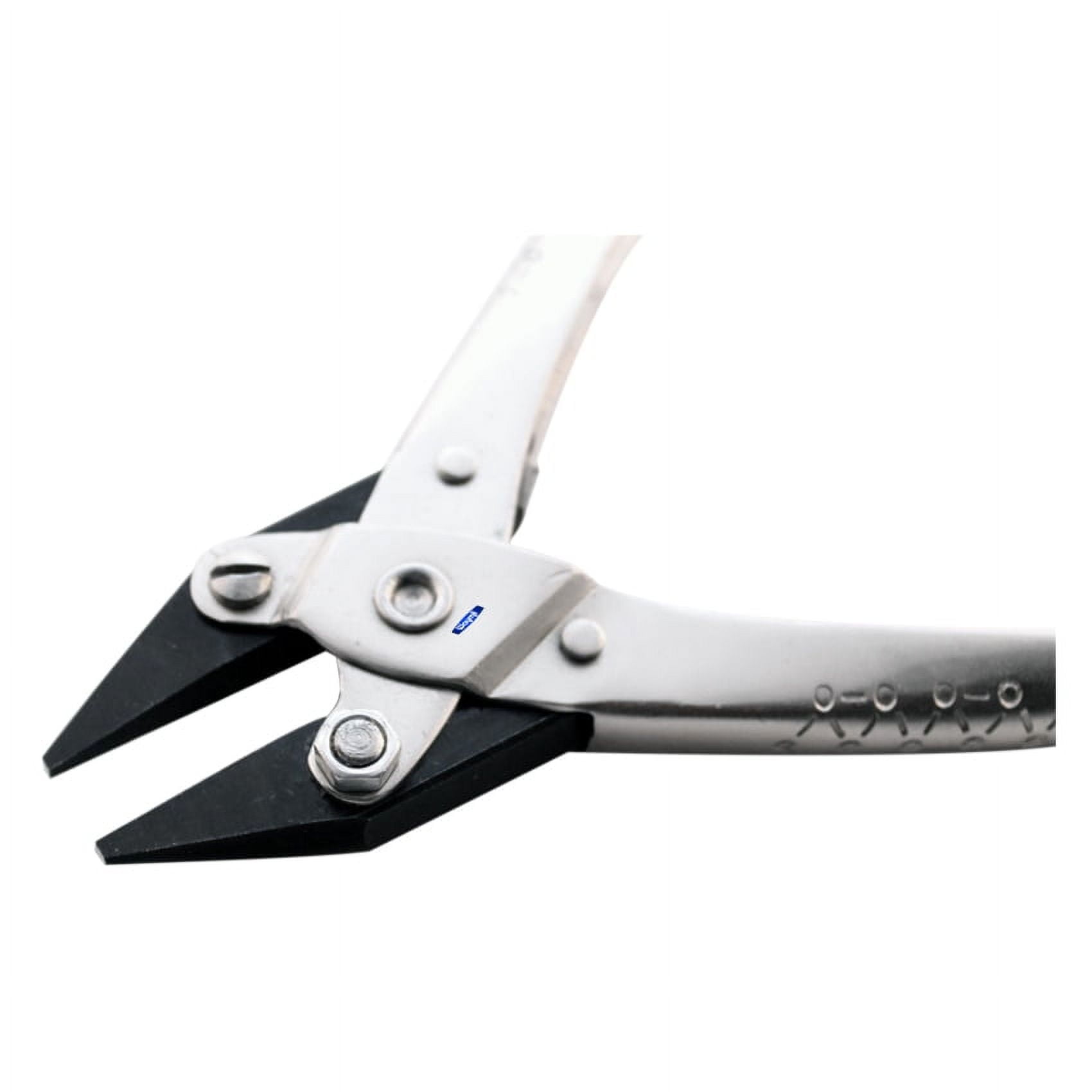 Parallel Action Chain Nose Pliers Smooth Jaw with PVC Coated