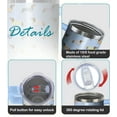 thumbnail image 4 of 40oz Cute Dachshund Tumbler with Handle and Straw, Stainless Steel Insulated Cup with Lid and Straw, Travel Mug Water Bottle, Gifts for Women, 4 of 6
