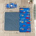 thumbnail image 3 of Primlect Nap Mat, 55" x 22" x 2", Thickened Sleeping Bags with Removable Pillow, for Daycare, 3 of 6