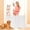 White, variant on Retractable Baby Gate, TULILLO 42in Tall Baby Safety Gate, 59" Wide Baby Gate Dog Gate for Stair, Doorway, Auto-Lock,Black(Drill Needed)