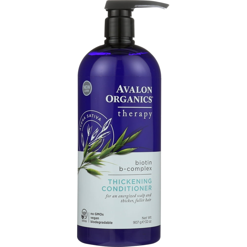 Avalon Organics Biotin Thickening Therapy Conditioner, 32 oz