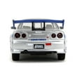 thumbnail image 5 of Fast and Furious 1:32 Brians Nissan Skyline GT-R R34 Diecast Car, 5 of 8