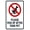 Warning Sign 2, variant on Student Exit Vehicle Quickly Sign 8"x12" - Metal Security Easy to Mount for Home Business Yard Garden Office Street Road