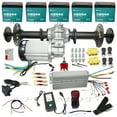 thumbnail image 2 of 60V 2500W Brushless Differential Motor 32''Rear Axle Kit for Golf Cart Trike ATV, 2 of 10