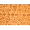 thumbnail image 1 of Ahgly Company Indoor Rectangle Oriental Orange Traditional Area Rugs, 2' x 4', 1 of 4