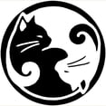 thumbnail image 3 of CafePress - Yin Yang Cats: T Shirt - Men's Classic Graphic T-Shirt, 3 of 4
